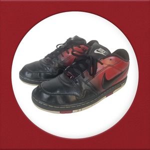 Nike Air Dunk Prestige 3 Si Premium Dunk Men's Size 12 Red/Black Shoe's‎
